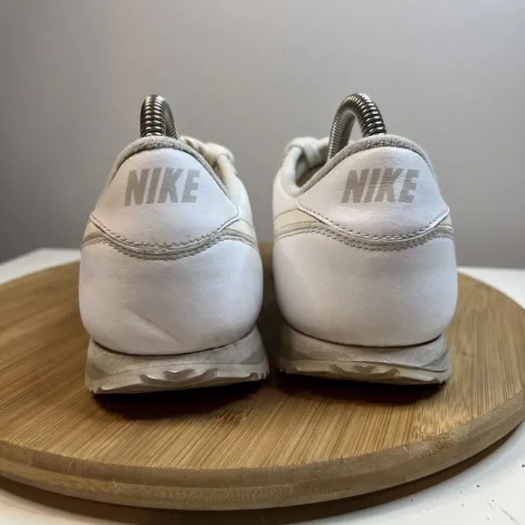 Nike Cortez 72 ‘08 Mens Size 7.5 White Leather Low Top Athletic Shoes 316418-113 - Picture 4 of 12